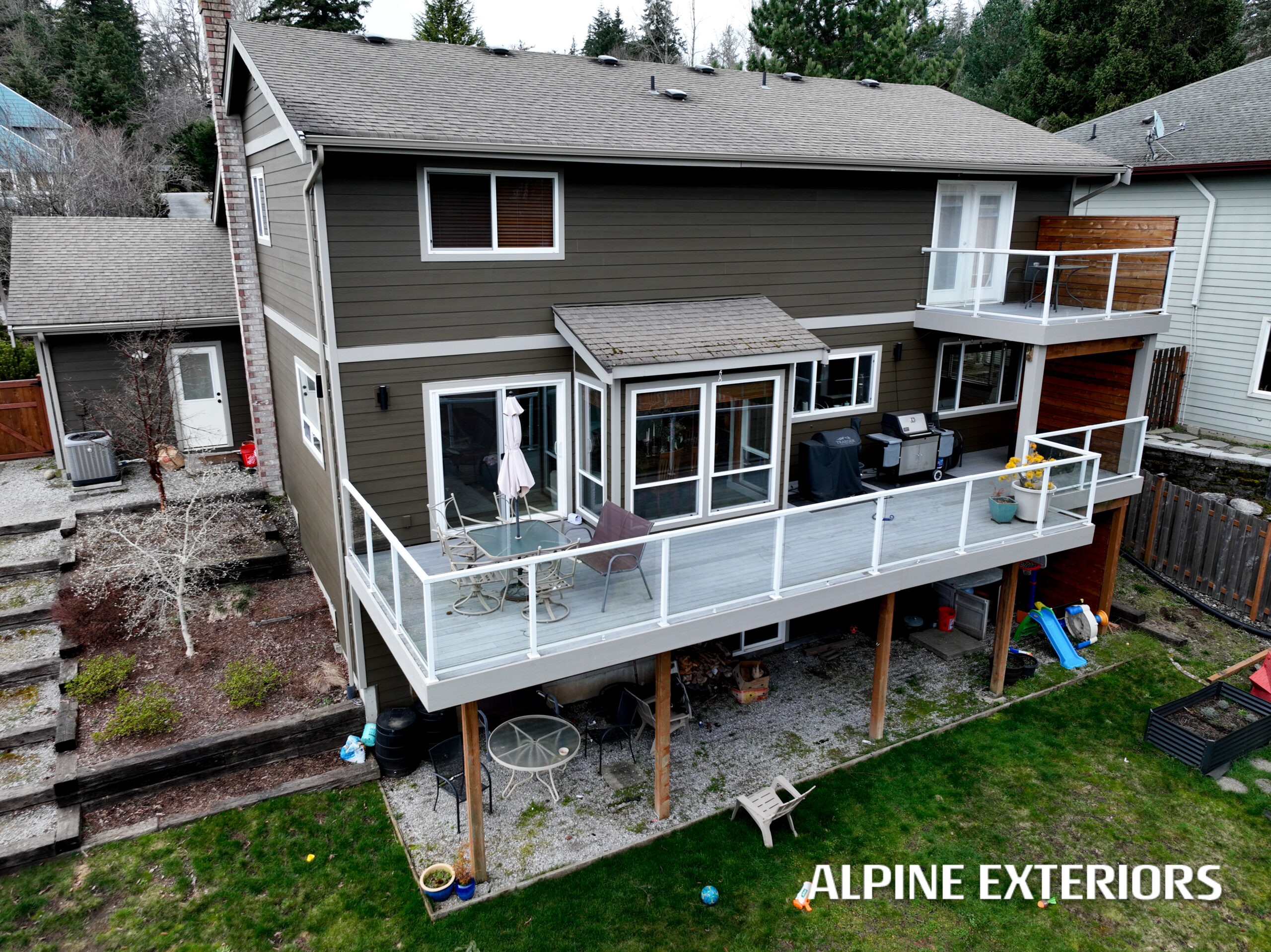 Architectural shingles, gaf roofing, deck builders – 1286 vista circle, lynden, wa 98264