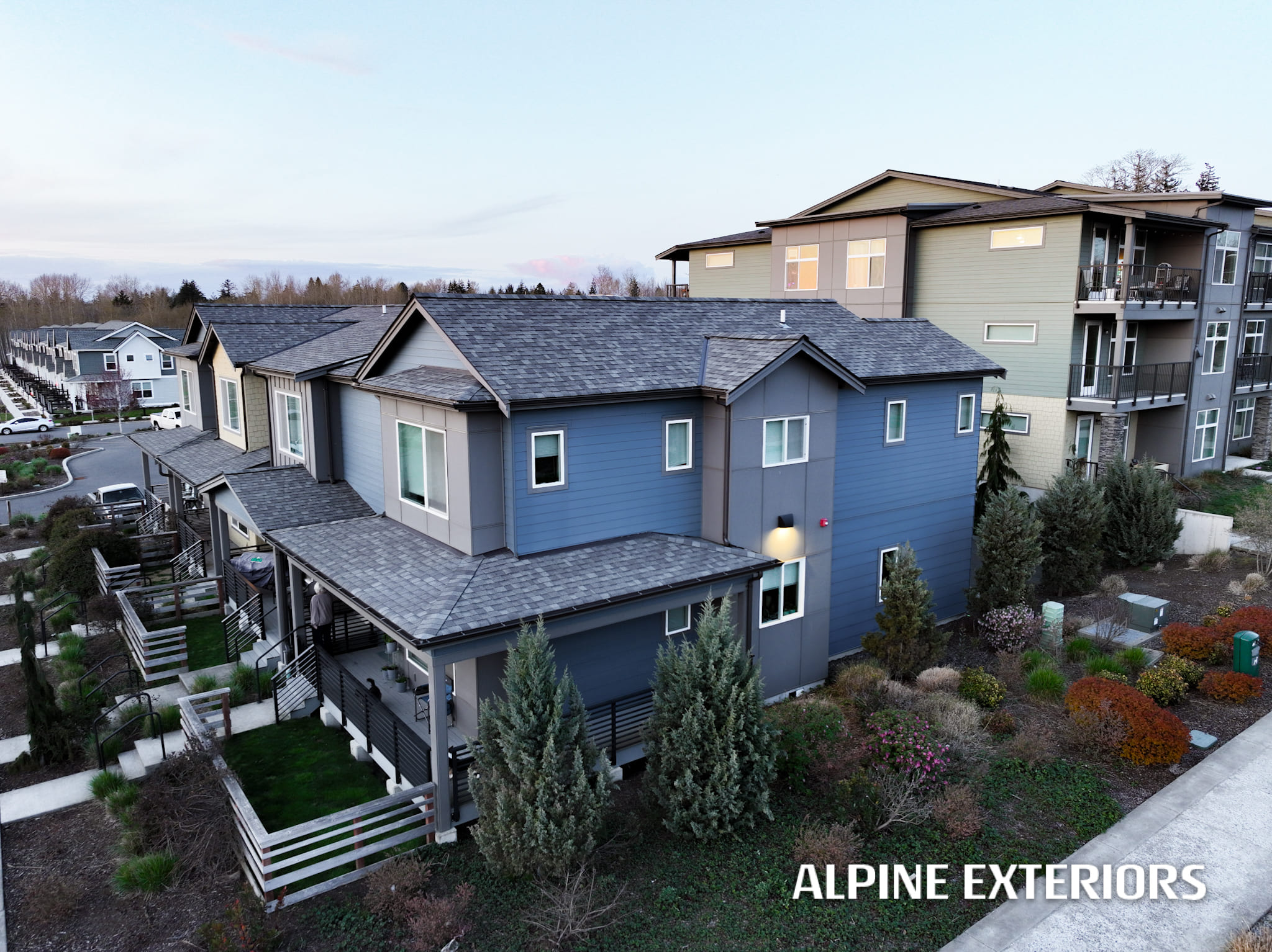 Hardie panels black frame plygem bellingham