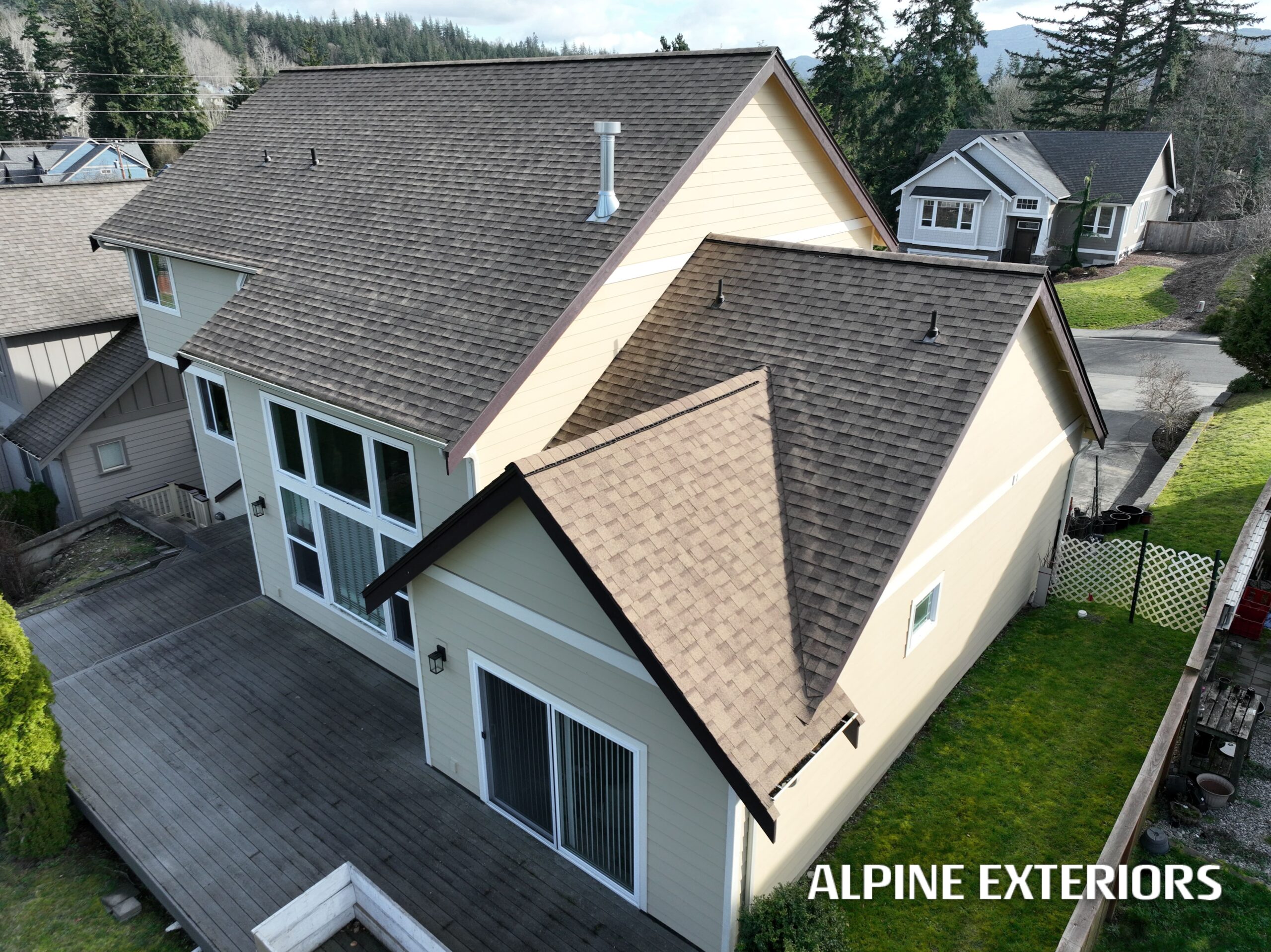 Stanwood james hardie siding shaw windows residential project